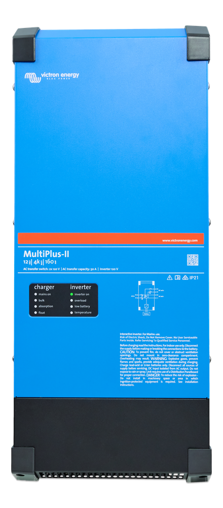 Victron Energy MultiPlus-II 2x120V 12/4k/160-50 — MultiPlus-II 12V 4k 160A 2x120V