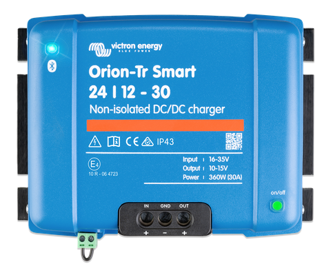 Victron Energy Orion-Tr Smart 24/12-30A Non-isolated — Orion-Tr Smart 24/12-30A
